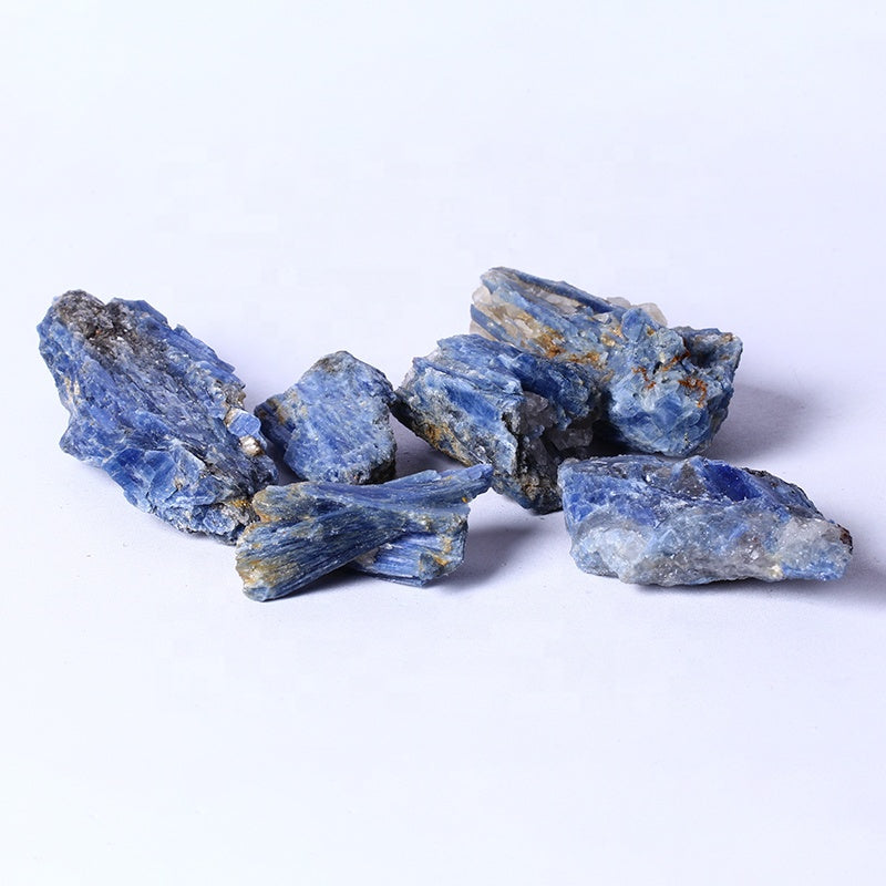 Wholesale Natural Healing Crystal Stone Reiki Gemstone Mineral Specimen Raw Blue Kyanite Quartz Crystal For Home Decoration
