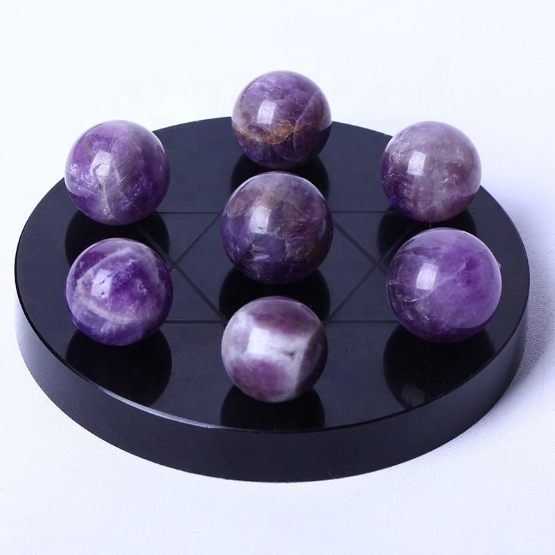 Wholesale High Quality Natural Crystal Ball Healing Stones Small Amethyst Crystal Sphere For Gifts And Decoration