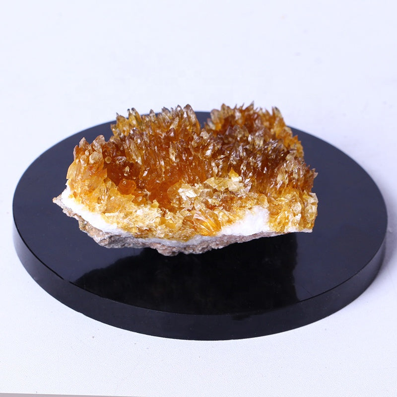 Wholesale Natural Healing Stones Rough Stone Raw Gemstone Honey Orange Calcite Mineral Specimens Cluster For Decoration