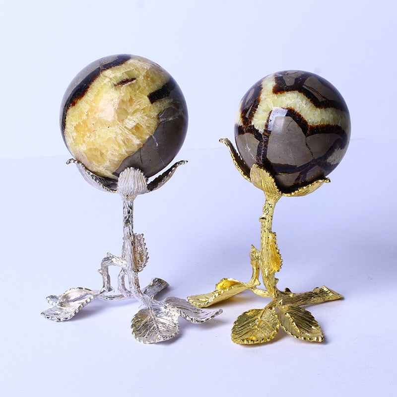 Natural High Quality Healing Gemstone Balls Natural Stone Septarium Spheres For Home Decoration