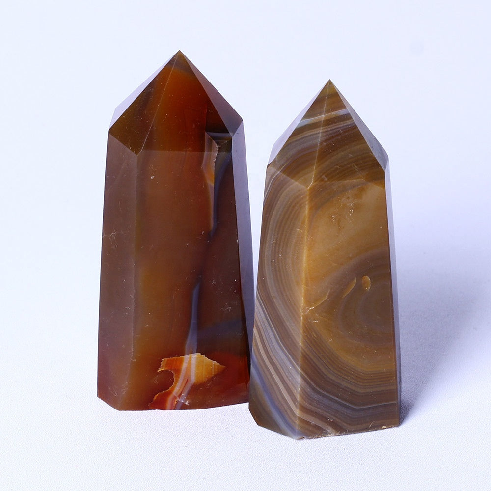 Natural High Quality Wholesale Bulk Natural Quartz Spiritual Healing Gemstone Quartz Carnelian Tower Druzy Magics Stones For Ho