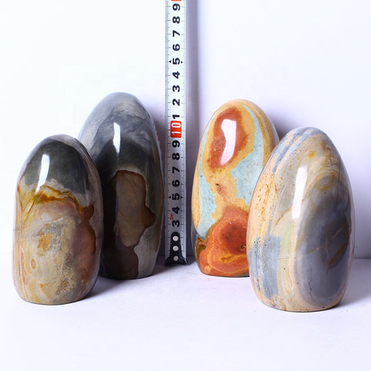 Wholesale Natural Healing Ocean stone Free Form Reiki Raw Gemstone Polychrome Jasper Rough Stone For Decoration