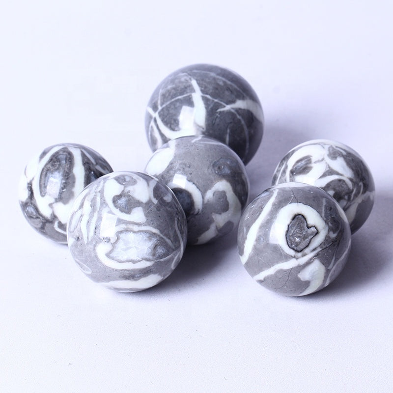 Natural High Quality Wholesale Bulk Natural Quartz Spiritual Healing Balls Small Thousand Eyes Sphere For Home Decoratio