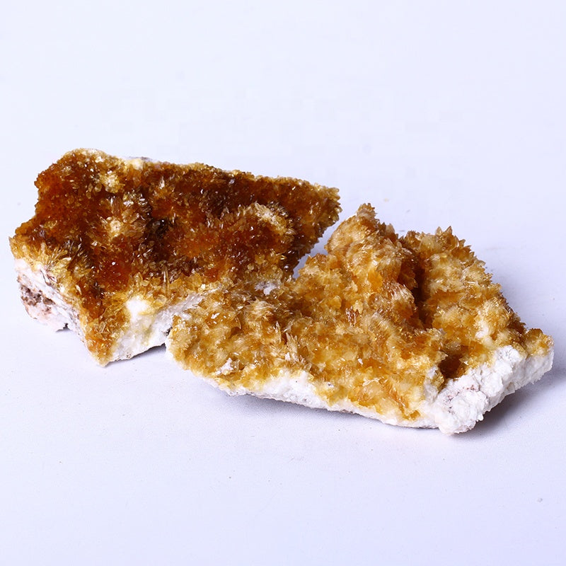 Wholesale Natural Healing Stones Rough Stone Raw Gemstone Honey Orange Calcite Mineral Specimens Cluster For Decoration