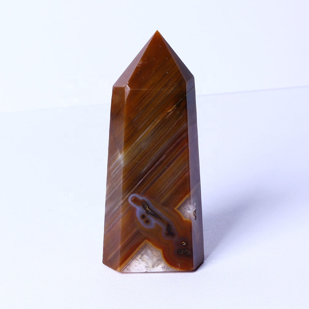 Natural High Quality Wholesale Bulk Natural Quartz Spiritual Healing Gemstone Quartz Carnelian Tower Druzy Magics Stones For Ho