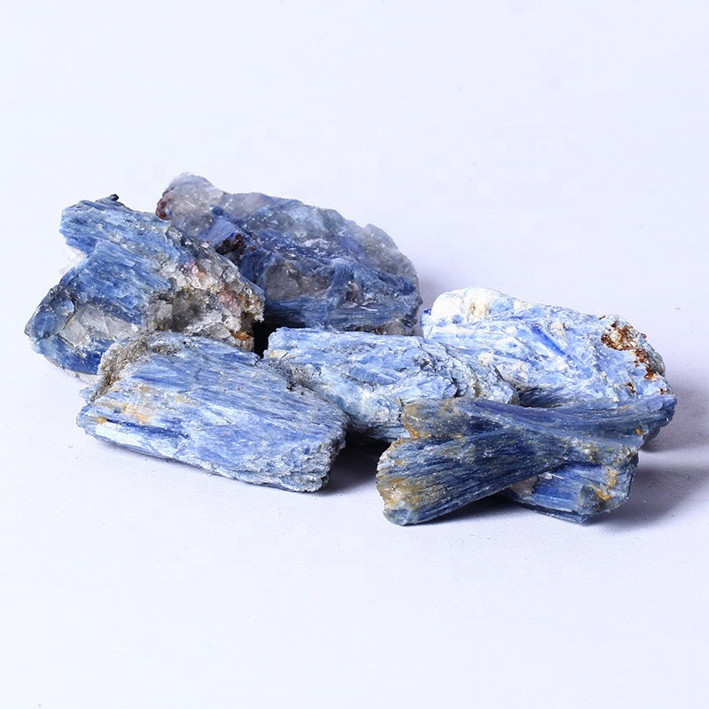 Wholesale Natural Healing Crystal Stone Reiki Gemstone Mineral Specimen Raw Blue Kyanite Quartz Crystal For Home Decoration