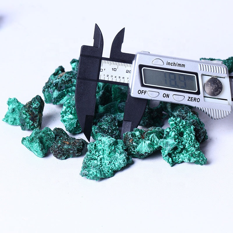 Natural High Quality Wholesale Bulk Natural Spiritual Healing Gemstone Raw Mineral Specimen Malachite Quartz Rough Stone