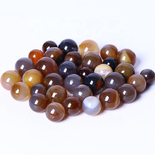 Wholesale High Quality Polished Healing Quartz Crystal ball Natural Gemstones Small Agate Crystal Spheres For Home Decoration