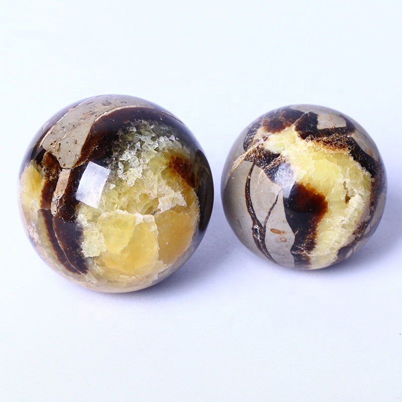 Natural High Quality Healing Gemstone Balls Natural Stone Septarium Spheres For Home Decoration