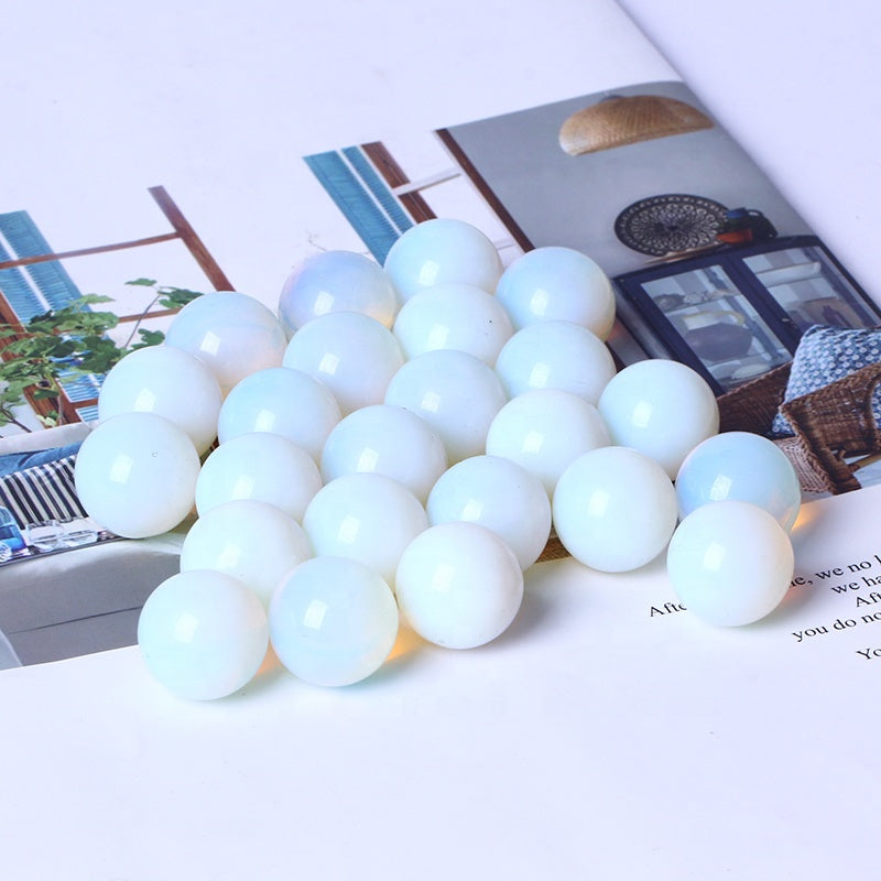 Wholesale High Quality Natural Crystal Ball Healing Stones Small Opalite Sphere Mini For Gifts And Decoration