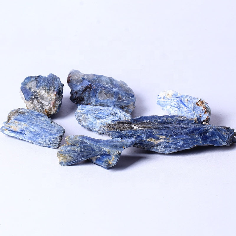 Wholesale Natural Healing Crystal Stone Reiki Gemstone Mineral Specimen Raw Blue Kyanite Quartz Crystal For Home Decoration