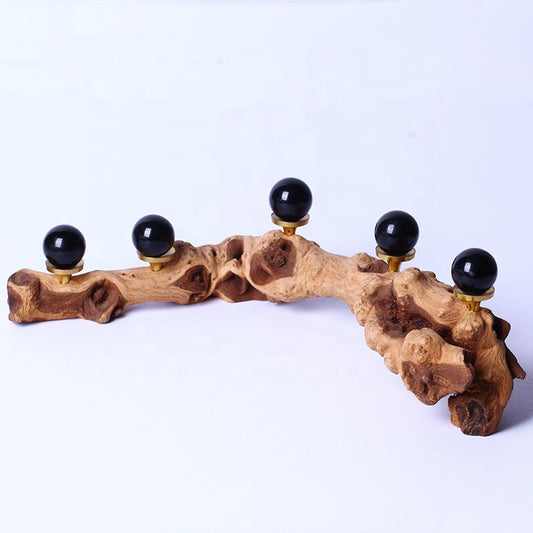 Wholesale High Quality Natural Crystal Ball Healing Stones Small Obsidian Sphere For Gifts And Decoration