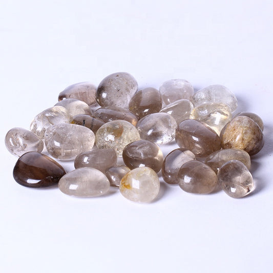 Wholesale Natural Polished Rough Smoky Tumbled Stones Crystal Crafts Product For Home Decoration