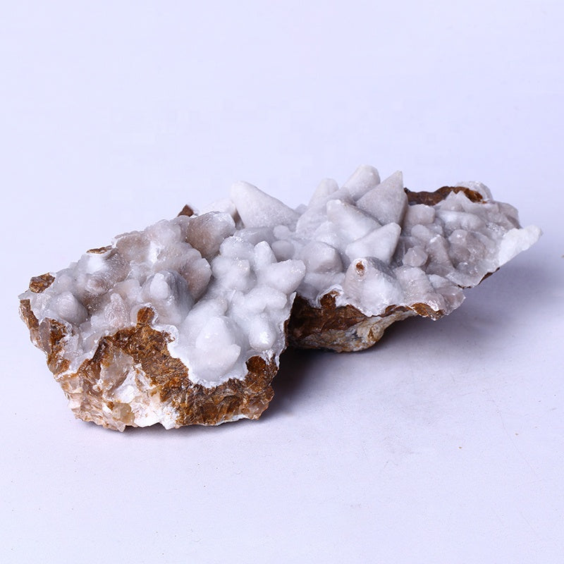 Wholesale Natural Healing Stones Rough Stone Raw Gemstone Arctic Calcite Mineral Specimens Cluster For Decoration