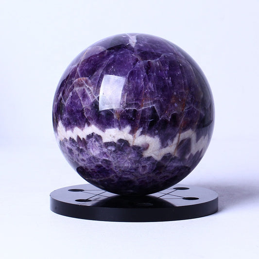 Wholesale Bulk Natural Healing Stones Brazil Uruguay Dream Amethyst Sphere Huge Size Balls Crystal Crafts For Decoration