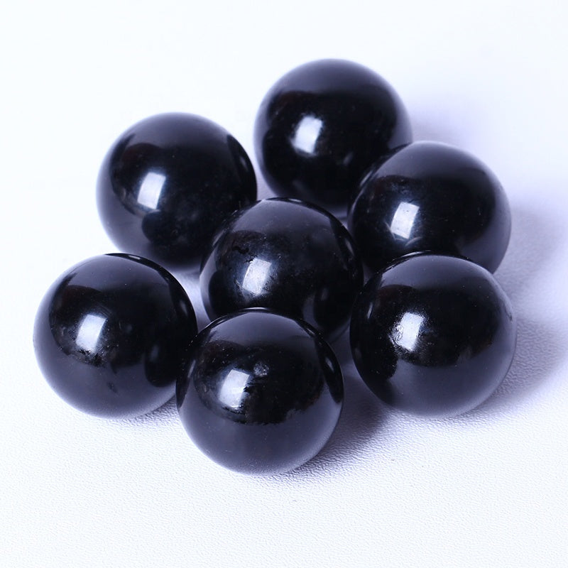 Wholesale High Quality Natural Crystal Ball Healing Stones Small Obsidian Sphere For Gifts And Decoration