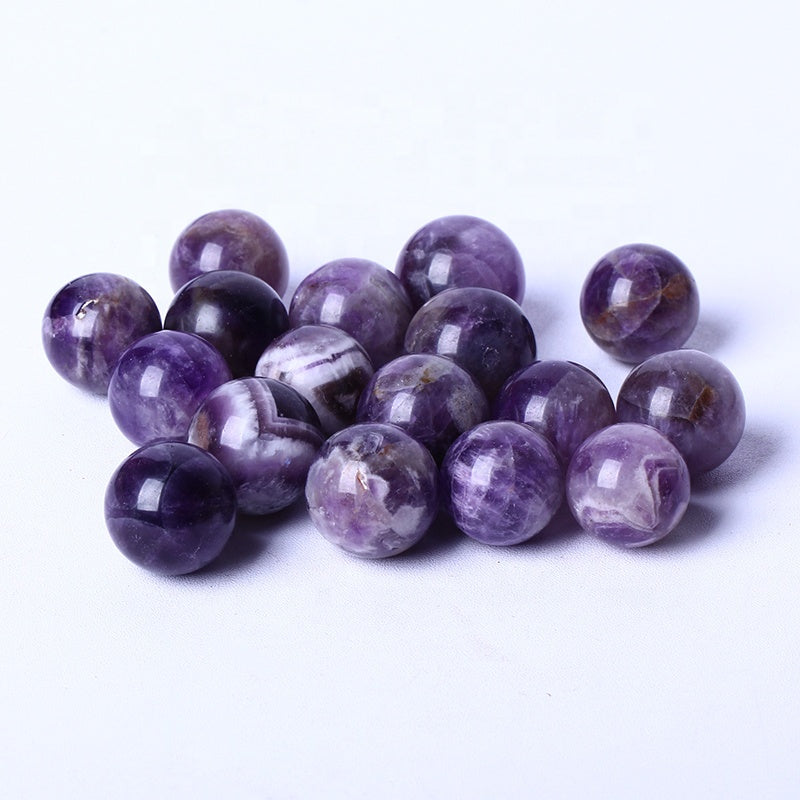 Wholesale High Quality Natural Crystal Ball Healing Stones Small Amethyst Crystal Sphere For Gifts And Decoration