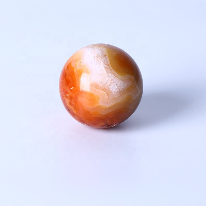 Wholesale High-quality Healing Quartz Crystal Ball Natural Carnelian Sphere For Decoration