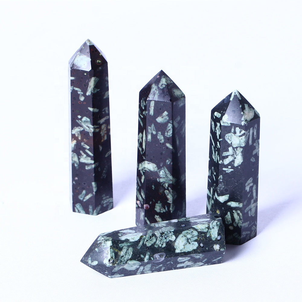 Natural High Quality Wholesale Bulk Natural Quartz Spiritual Healing Precious Stone Wand Crystal Obelisk Tower Raw Gemsto