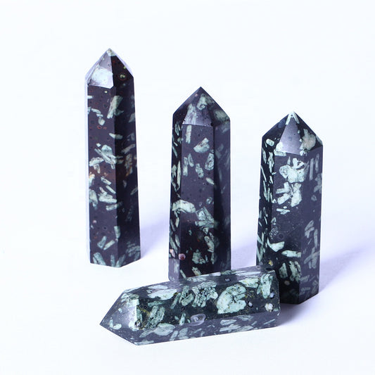 Natural High Quality Wholesale Bulk Natural Quartz Spiritual Healing Precious Stone Wand Crystal Obelisk Tower Raw Gemsto