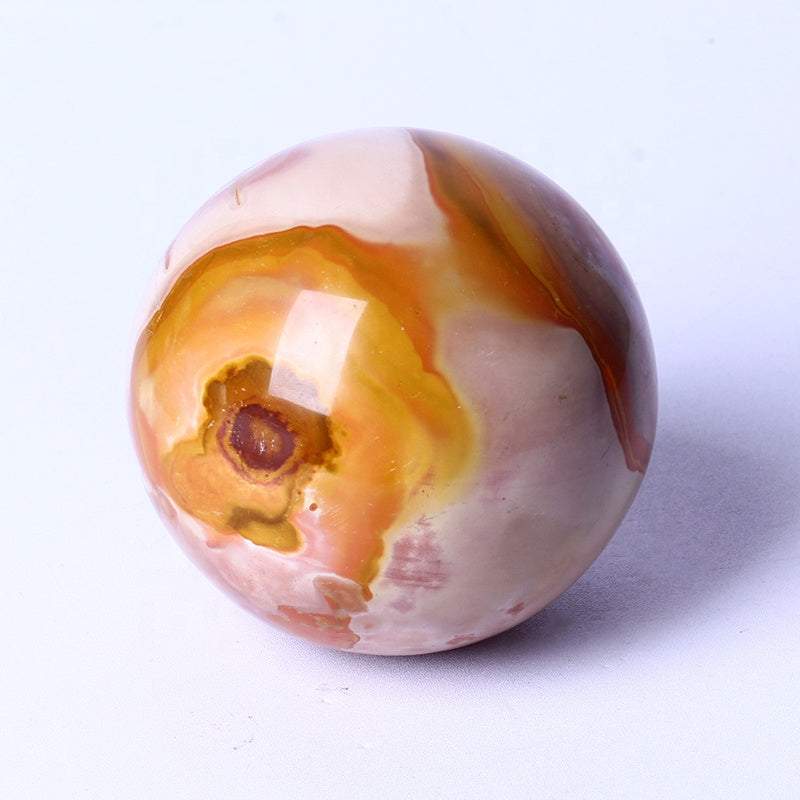 Wholesale High Quality Natural Healing Stones Jasper Ocean stone Sphere Crystal Quartz Ball For Home Decoration