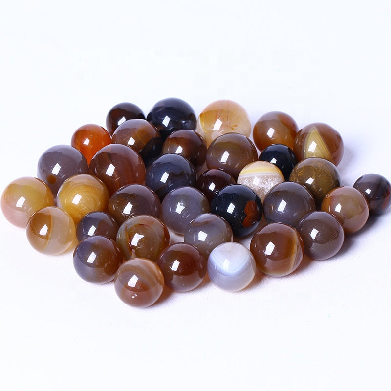 Wholesale High Quality Polished Healing Quartz Crystal ball Natural Gemstones Small Agate Crystal Spheres For Home Decoration
