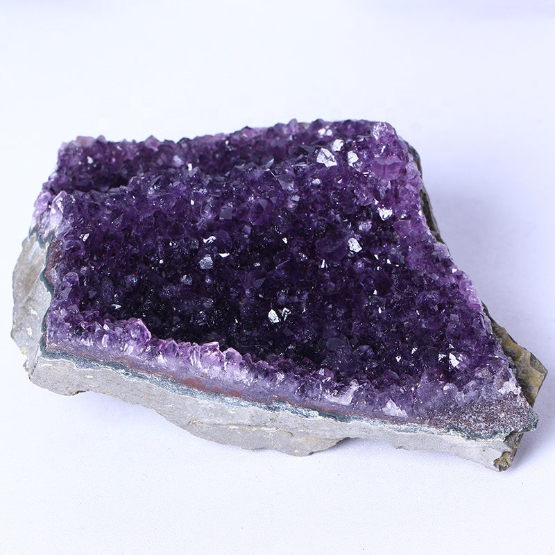 Wholesale Healing Minerals Natural Quartz Amethyst Cluster For Spiritual Gifts High Quality