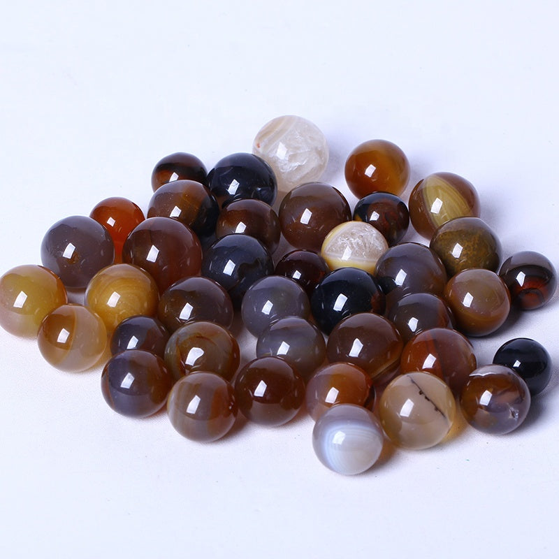 Wholesale High Quality Polished Healing Quartz Crystal ball Natural Gemstones Small Agate Crystal Spheres For Home Decoration