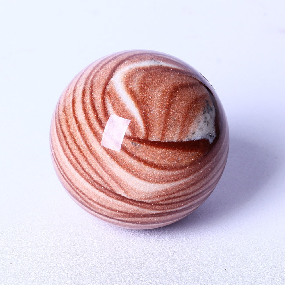 7Wholesale Premium Quality Natural Gemstone Healing Crystal Ball Serpeggiante Quartz Crystal Sphere For Home Decoration