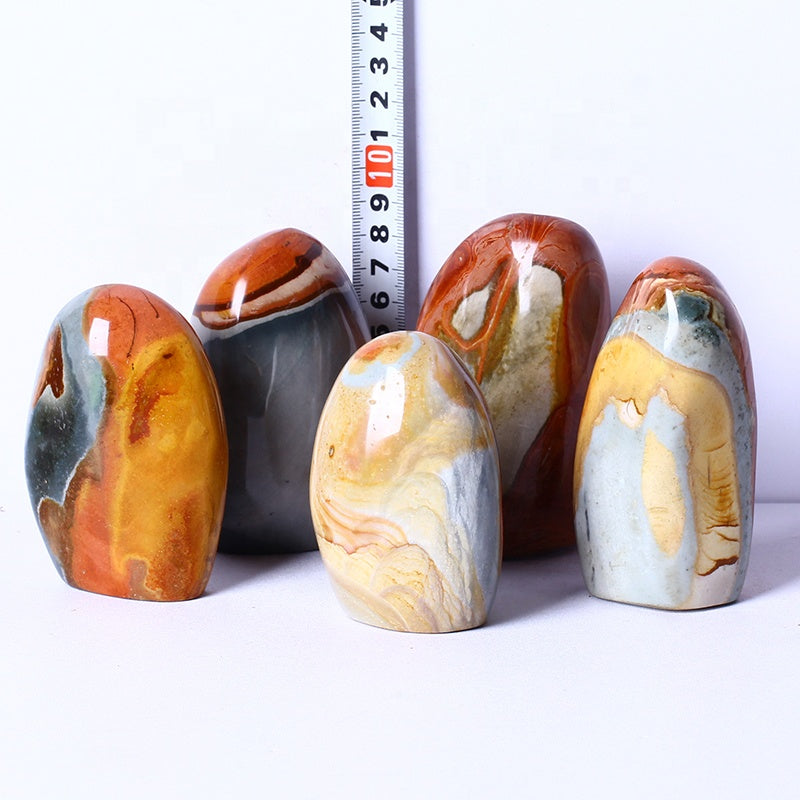 Wholesale Natural Healing Ocean stone Free Form Reiki Raw Gemstone Polychrome Jasper Rough Stone For Decoration