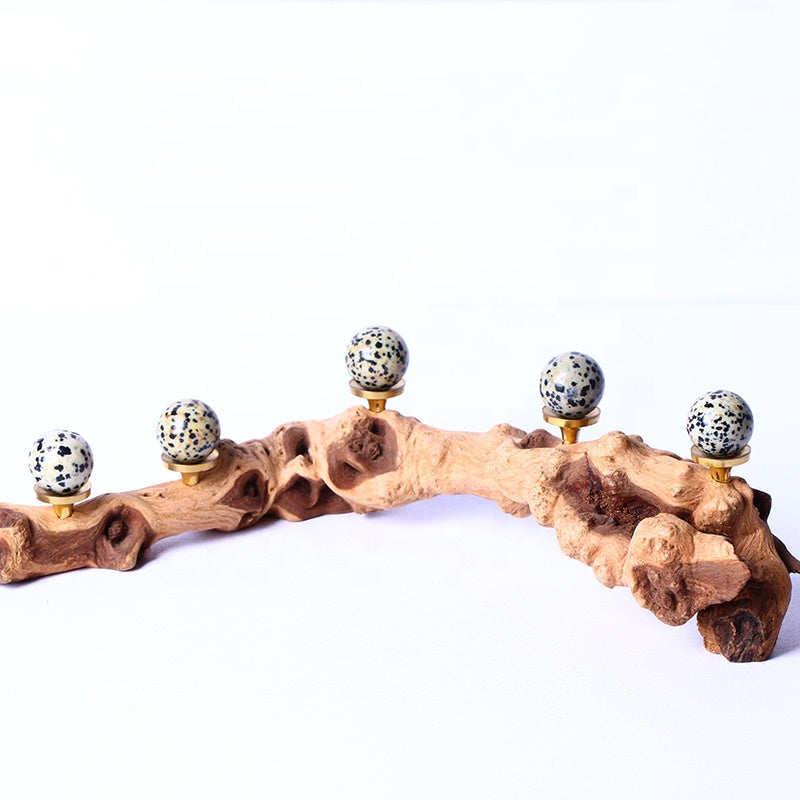 Wholesale High Quality Natural Crystal Ball Healing Stones Small Dalmatian Jasper Sphere For Gifts And Decoration