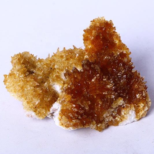 Wholesale Natural Healing Stones Rough Stone Raw Gemstone Honey Orange Calcite Mineral Specimens Cluster For Decoration