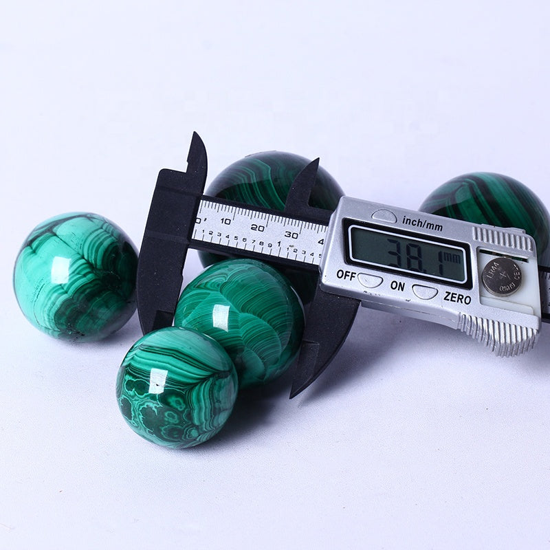 Wholesale High Quality Healing Quartz Crystal Malachite Sphere Ball Natural Gemstone Sphere For Home Decoration