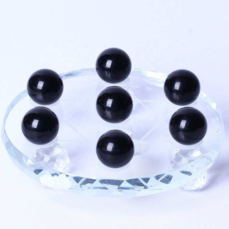 Wholesale High Quality Natural Crystal Ball Healing Stones Small Obsidian Sphere For Gifts And Decoration