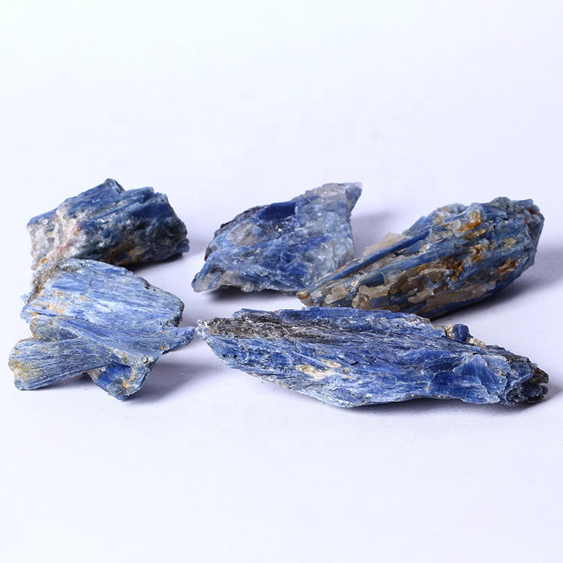 Wholesale Natural Healing Crystal Stone Reiki Gemstone Mineral Specimen Raw Blue Kyanite Quartz Crystal For Home Decoration
