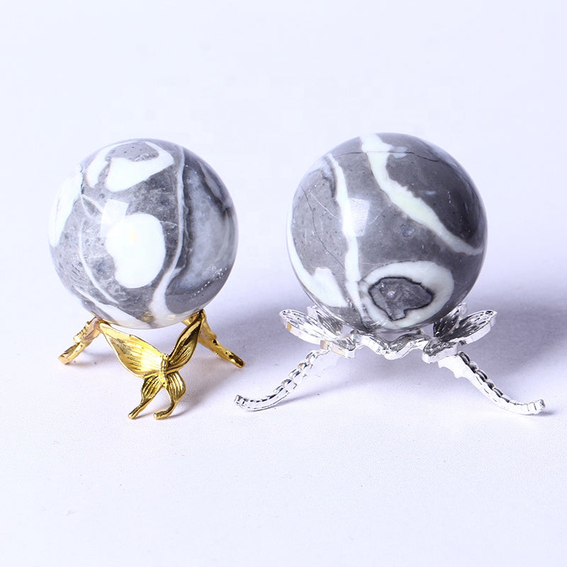 Natural High Quality Wholesale Bulk Natural Quartz Spiritual Healing Balls Small Thousand Eyes Sphere For Home Decoratio