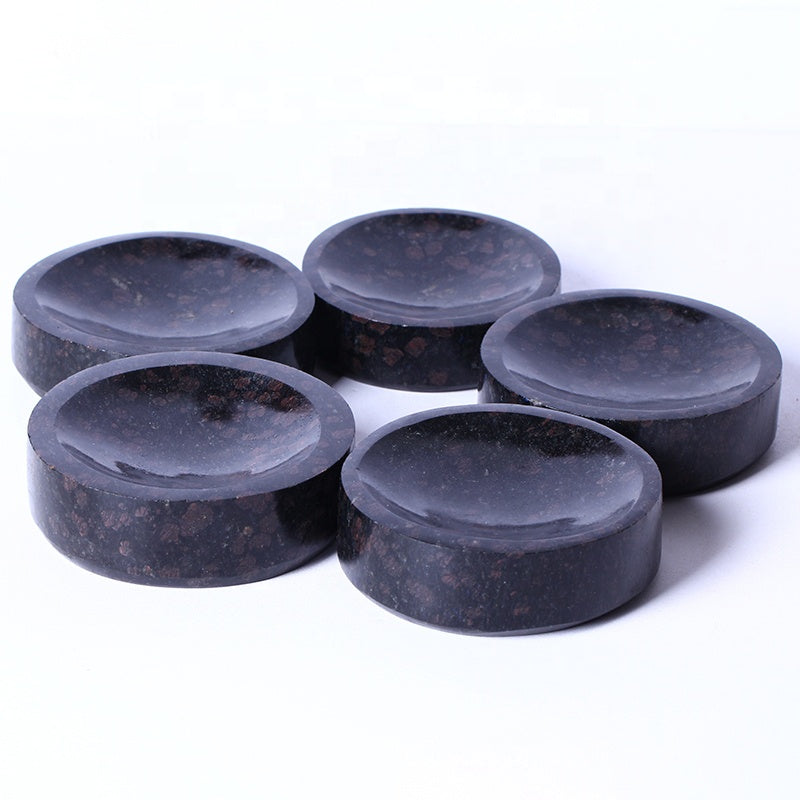 Wholesale Gemstone Hand Carved Healing Pulm Tourmaline Bowl Natural Crystal Bowl For Decoration