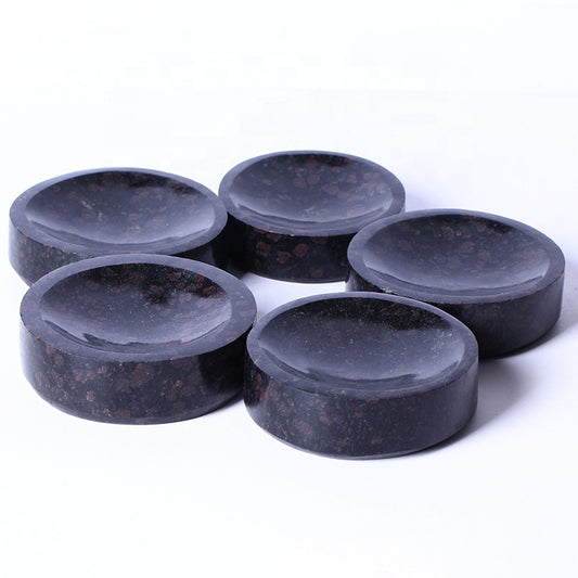 Wholesale Gemstone Hand Carved Healing Pulm Tourmaline Bowl Natural Crystal Bowl For Decoration
