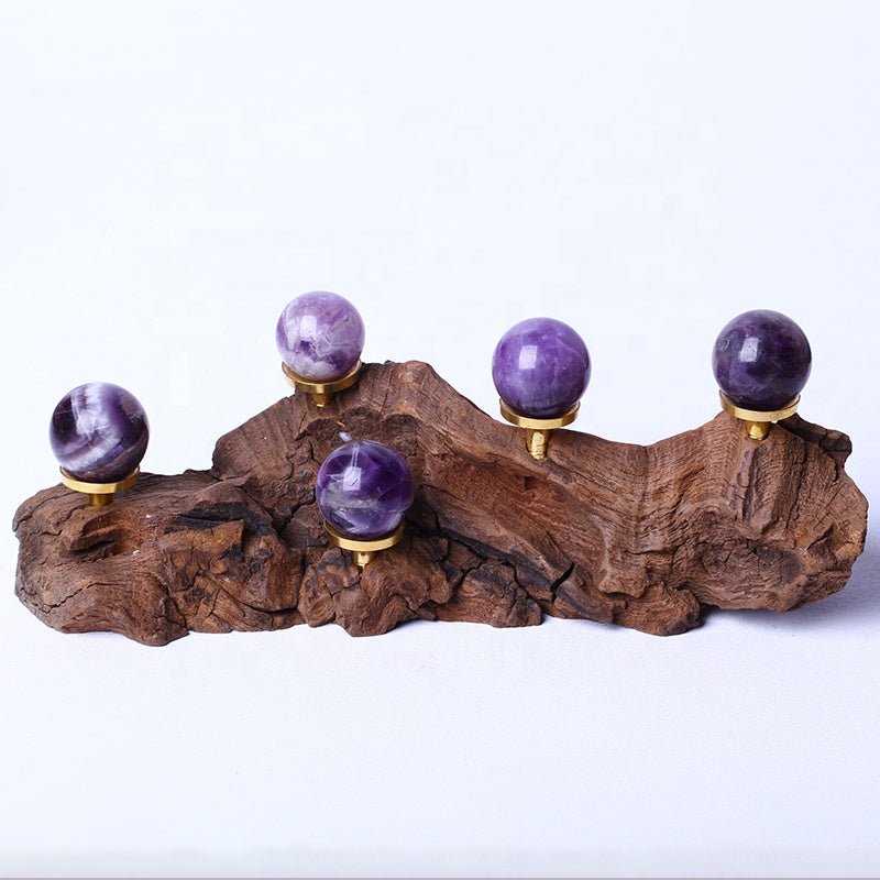 Wholesale High Quality Natural Crystal Ball Healing Stones Small Amethyst Crystal Sphere For Gifts And Decoration