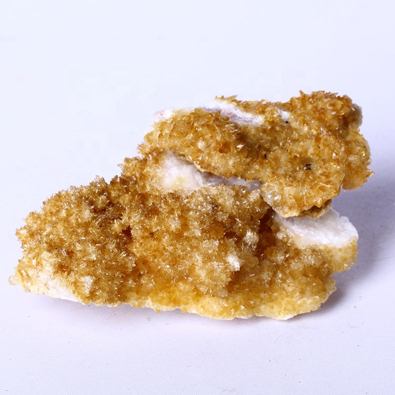 Wholesale Natural Healing Stones Rough Stone Raw Gemstone Honey Orange Calcite Mineral Specimens Cluster For Decoration