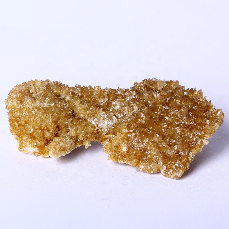 Wholesale Natural Healing Stones Rough Stone Raw Gemstone Honey Orange Calcite Mineral Specimens Cluster For Decoration