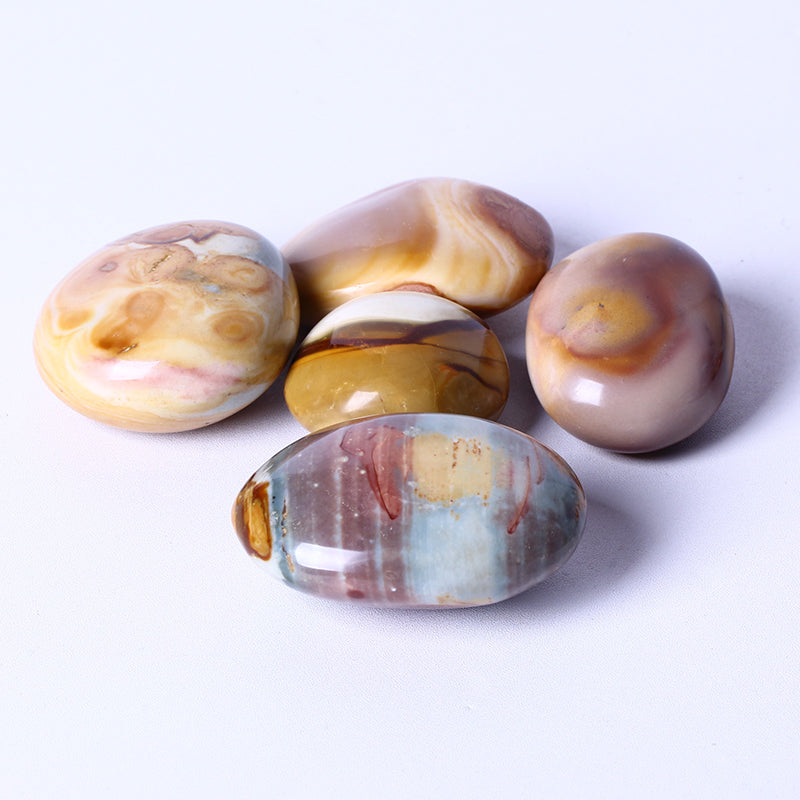 Wholesale Natural Crystal Quartz Palm Healing Stone Ocean Stone Palm Stone Polychrome Jasper Palm For Decoration