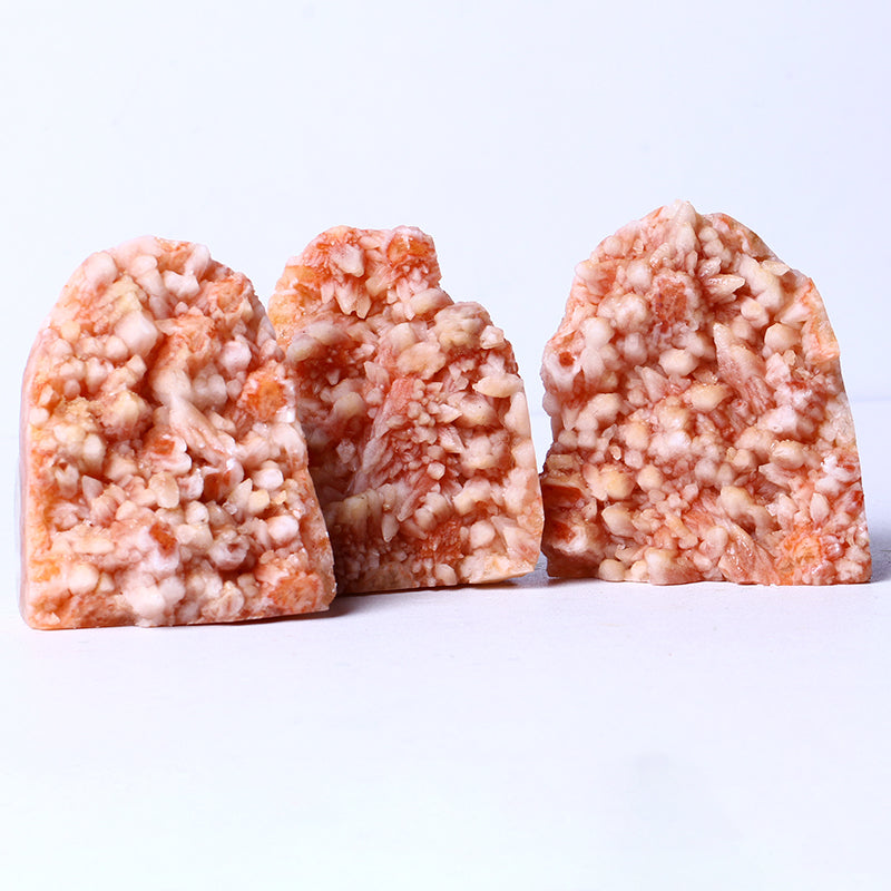 Wholesale Healing Minerals Natural Quartz Peach Stilbite Cluster For Spiritual Gifts High Quality