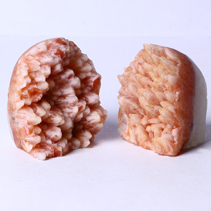 Wholesale Healing Minerals Natural Quartz Peach Stilbite Cluster For Spiritual Gifts High Quality
