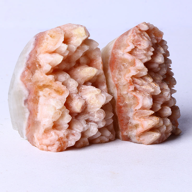 Wholesale Healing Minerals Natural Quartz Peach Stilbite Cluster For Spiritual Gifts High Quality