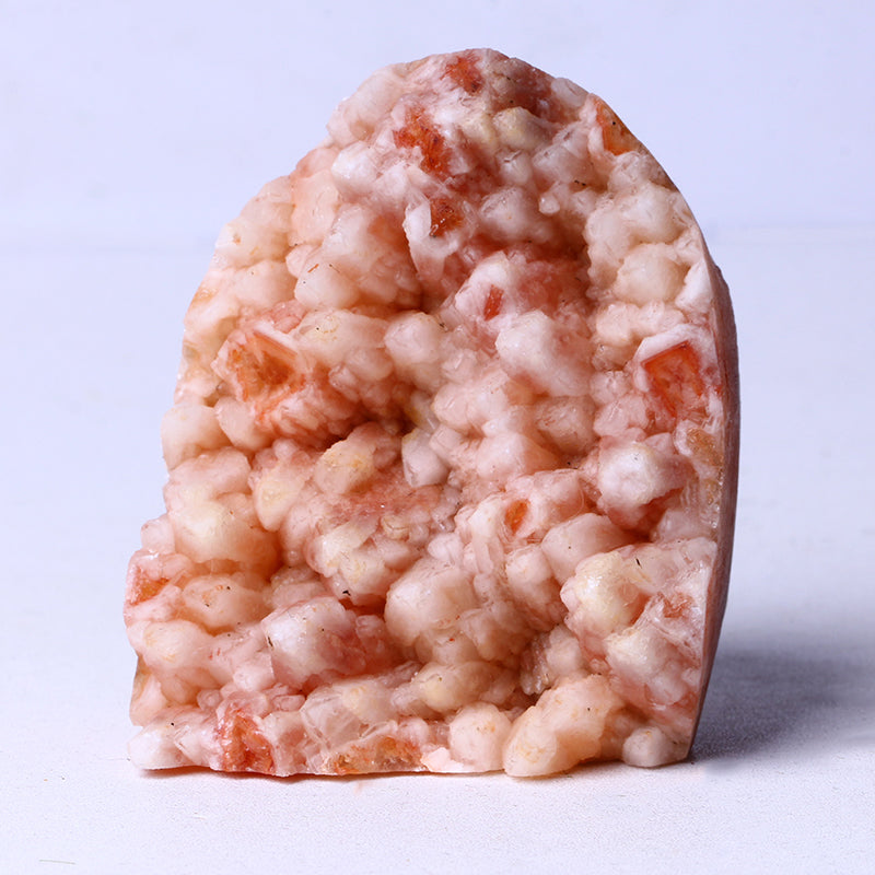 Wholesale Healing Minerals Natural Quartz Peach Stilbite Cluster For Spiritual Gifts High Quality